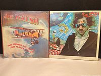 Front covers of both Joe Walsh LPs
