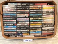 Full box view showing all 66 cassette spines