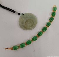 Pendant and bracelet overview