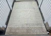 Full view of rug showing overall pattern and tone