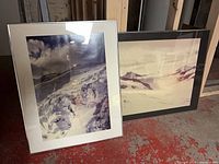 Both framed prints side by side showing overall appearance and frames