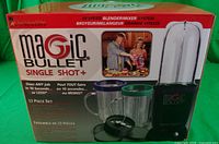 front of Magic Bullet Single Shot+ box