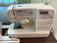 Front view of Brother SQ9050 sewing machine
