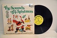 Front of jacket with record partially exposed