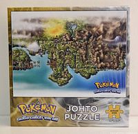 Front of sealed Pokémon Johto Region puzzle box