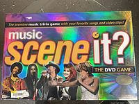 Front view of sealed Music Scene It? DVD game box