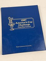 Front cover of blue vinyl album