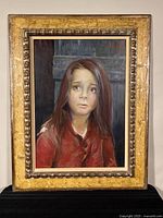 Framed painting full view