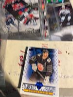 Connor McDavid card on top of set