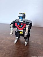 Front view of Voltron black lion action figure