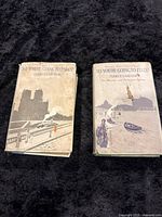 Both travel books with dust jackets