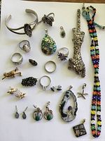 All items laid out on white background