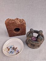 All three items together for scale and overview