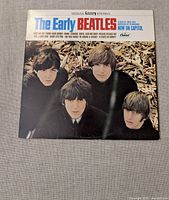 Front album cover showing title and band portrait