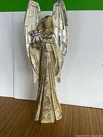 Front view of angel figurine