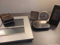 Group shot of all six items on tabletop