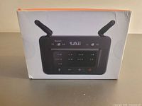 Front of boxed 1Mii BR13 Bluetooth 2-in-1 adapter