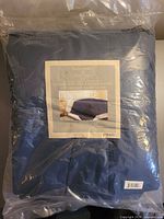 Sealed package showing entire comforter and label