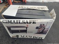 Original Mailsafe box showing product image and branding