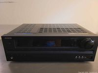 Front angled view of receiver showing overall condition and top ventilation