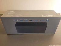 Front of sealed QueWiFi speaker box