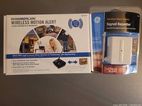 Both retail-packaged items side by side