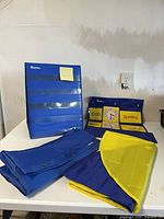 overview of four pocket charts on table