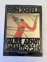 Front dust jacket of Egon Schiele book