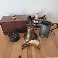 Group shot showing all six items together