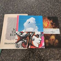 All three Brandon Boyd books laid out