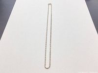 Full view of chain laid out