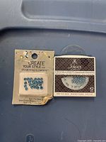 Front view of both Swarovski crystal packs