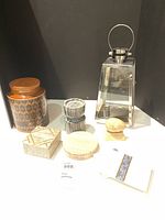 Group shot of all decorative items arranged together