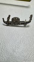 Full view of gondola brooch front