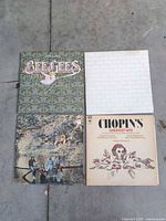 Front view of all four LP jackets