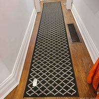 Runner shown laid in hallway full length