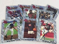 All nine Classic Draft Picks cards fanned out showing fronts