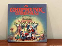 Front cover of A Chipmunk Christmas gatefold LP