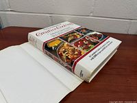 Front cover and dust jacket of hardcover cookbook