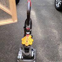 Full view of Dyson DC33 upright vacuum