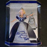 Front of sealed Millennium Princess Barbie doll box
