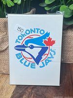 Front view of sealed pack showing Toronto Blue Jays logo