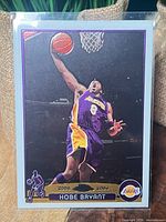 Front of 2003-04 Topps Chrome Kobe Bryant card
