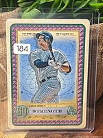 Front of 2019 Topps Tarot of the Diamond Strength insert card sleeved