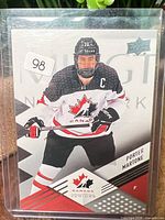 Front of Porter Martone rookie card in sleeve