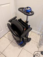 Folded Drive mobility scooter angled view