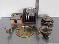 All items displayed together for scale and condition overview