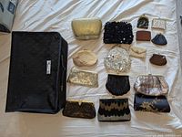 All items laid out to show quantity and variety