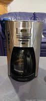 Front view of Black+Decker CM1300SC coffee maker