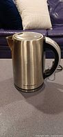 Side view of stainless steel kettle body